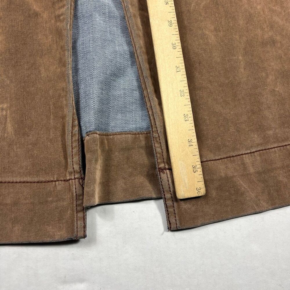BDG Urban Outfitters Faux Suede Maxi Skirt 70s Brown Boho Casual Retroc Chic L - Picture 5 of 12